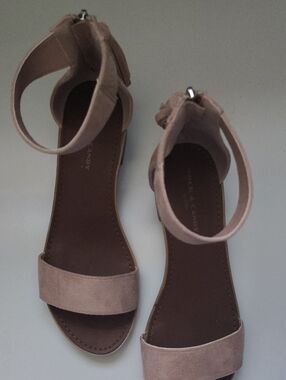 Rock & Candy Blush Pink Ankle-Strap Sandals